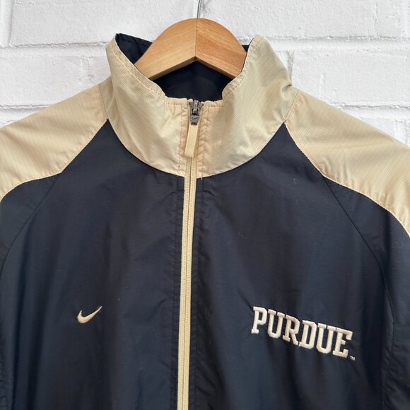 Vintage Nike Team Purdue Boilermakers Windbreaker Jacket Men's Medium - Picture 3 of 8